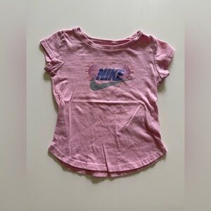 Nike Pink Short Sleeve Tee Relaxed Fit